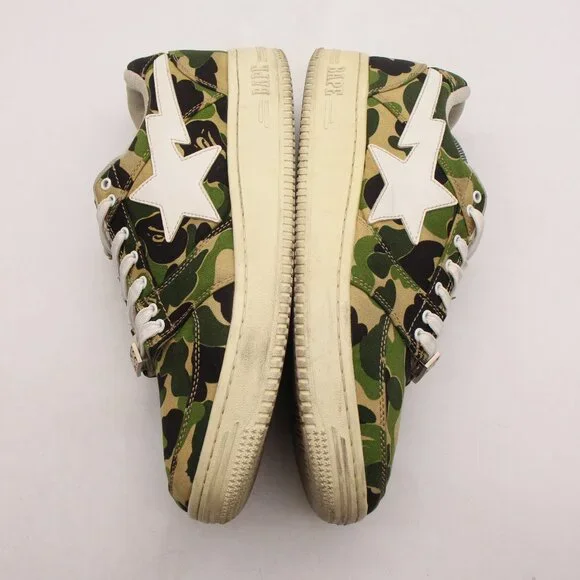 A Bathing Ape Bape Sta Green ABC Camo Men display picture 3
